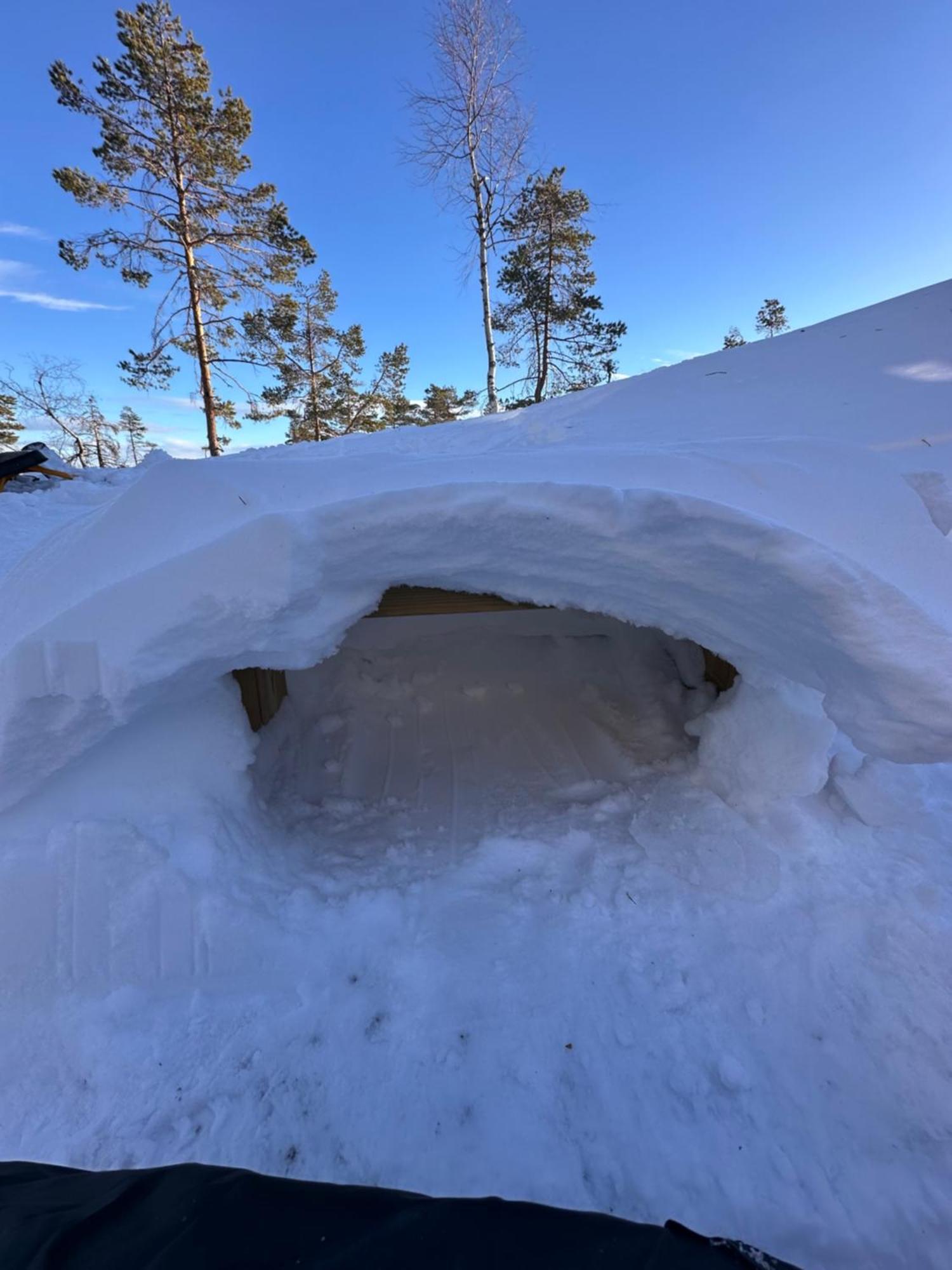 Modern Northern Lights Cabin Drangedal Екстериор снимка