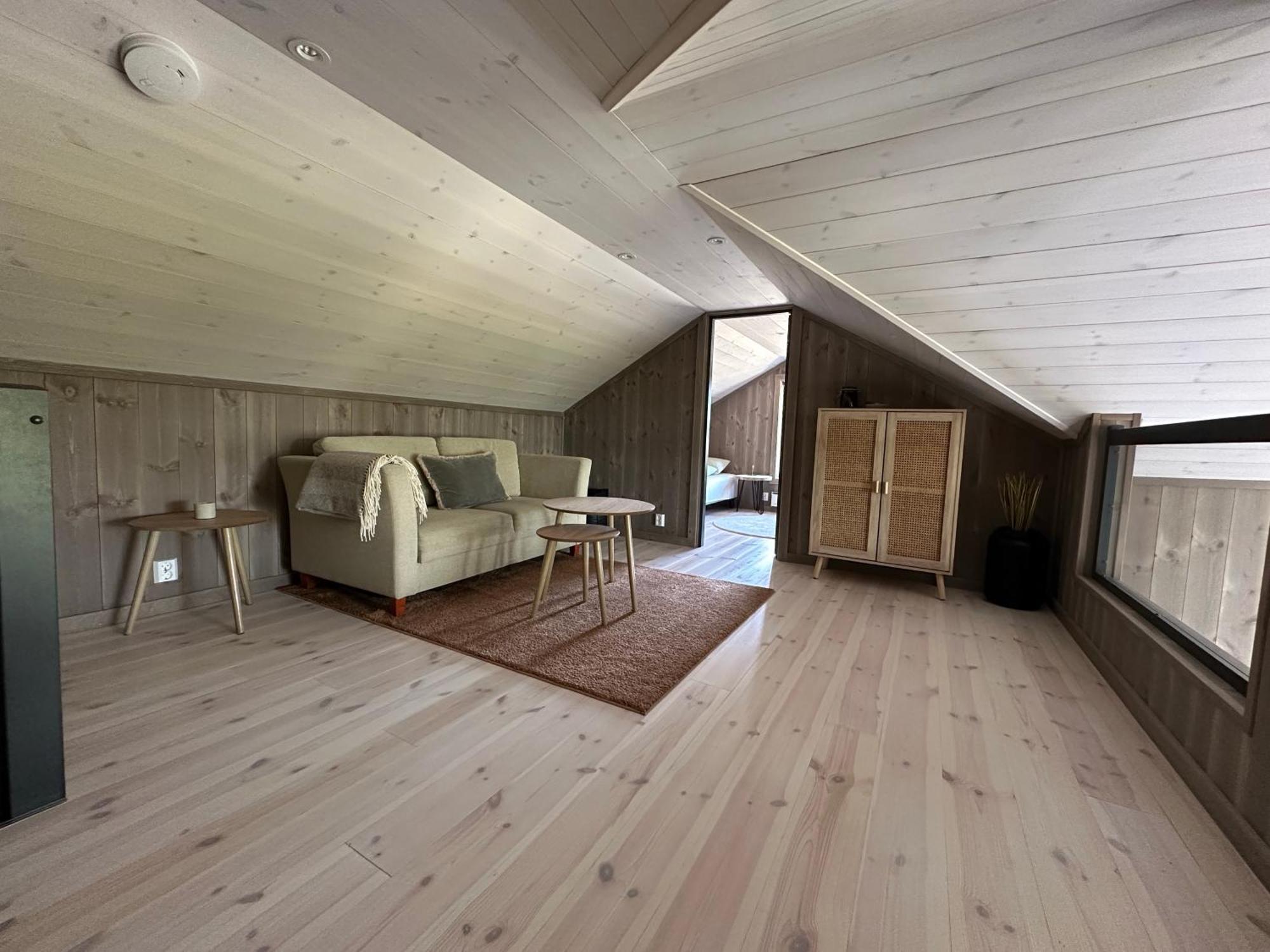 Modern Northern Lights Cabin Drangedal Екстериор снимка